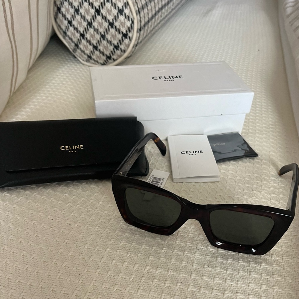 Celine Tortoise Sunglasses